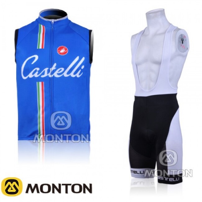 2011 CASTELLI blauw Fietsshirt Zonder Mouwen Korte fietsbroeken Bib met zeem Fietspakken 4519 2011 CASTELLI blauw Fietsshirt Zonder Mouwen Korte fietsbroeken Bib met zeem Fietspakken 4519