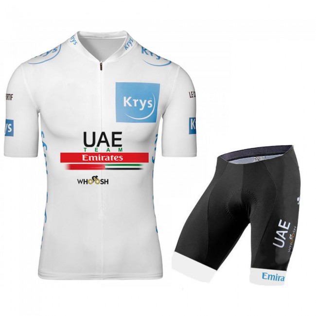 UAE EMIRATES 2020 Tour De France wit Fietskleding Fietsshirt Korte Mouw+Korte Fietsbroeken 2073 UAE EMIRATES 2020 Tour De France wit Fietskleding Fietsshirt Korte Mouw+Korte Fietsbroeken 2073