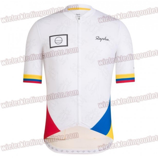 RAPHA COLOMBIA PRO TEAM Fietsshirt Korte Mouw 33nl10090 RAPHA COLOMBIA PRO TEAM Fietsshirt Korte Mouw 33nl10090
