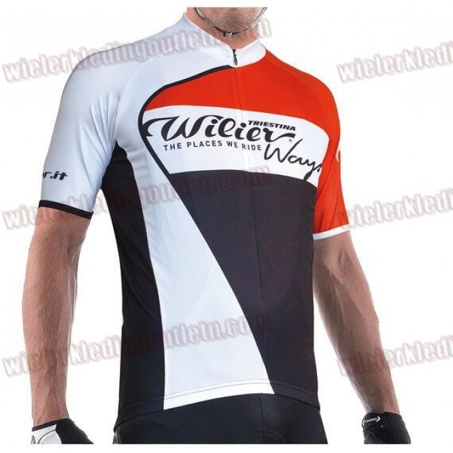 Wilier Ways Fietsshirt Korte Mouw 33nl10061 Wilier Ways Fietsshirt Korte Mouw 33nl10061