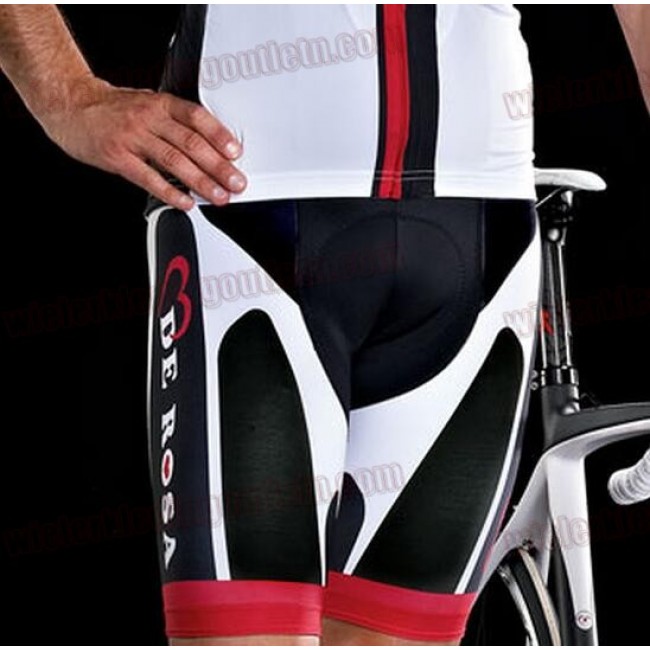 De Rosa line Korte Fietsbroeken Bib 33nl10162 De Rosa line Korte Fietsbroeken Bib 33nl10162
