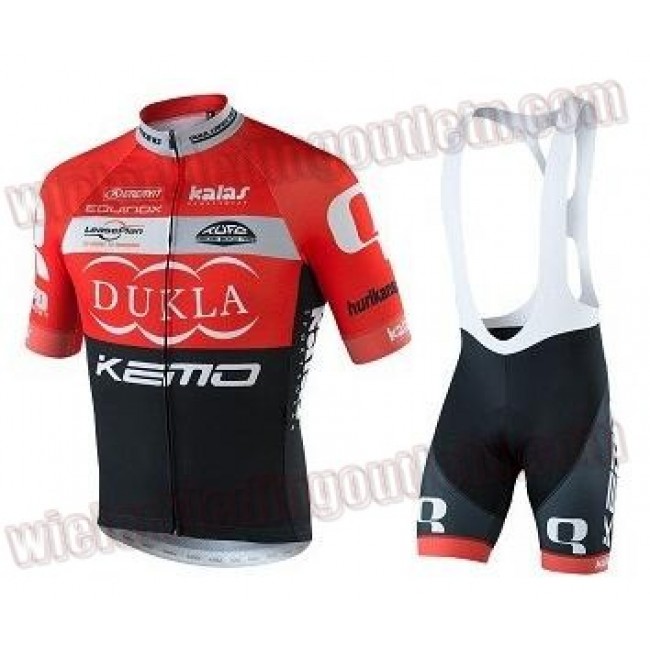 Kemo Dukla Trencin Fietskleding Set wielershirt korte mouwen+koersbroek kort Bib 33nl10128 Kemo Dukla Trencin Fietskleding Set wielershirt korte mouwen+koersbroek kort Bib 33nl10128