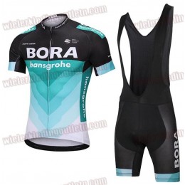 2018 Bora Hansgrohe Fietskleding Set wielershirt korte mouwen+koersbroek kort Bib 33nl10051 2018 Bora Hansgrohe Fietskleding Set wielershirt korte mouwen+koersbroek kort Bib 33nl10051