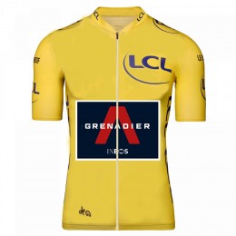 Ineos Grenadier 2020 Tour De France geel Fietskleding Wielershirt Korte Mouw+Korte Fietsbroeken Bib 2050 Ineos Grenadier 2020 Tour De France geel Fietskleding Wielershirt Korte Mouw+Korte Fietsbroeken Bib 2050