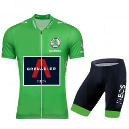 Ineos Grenadier 2020 Tour De France groen Fietskleding Fietsshirt Korte Mouw+Korte Fietsbroeken 2038 Ineos Grenadier 2020 Tour De France groen Fietskleding Fietsshirt Korte Mouw+Korte Fietsbroeken 2038