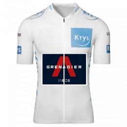 Ineos Grenadier 2020 Tour De France wit Fietskleding Fietsshirt Korte Mouw 2046 Ineos Grenadier 2020 Tour De France wit Fietskleding Fietsshirt Korte Mouw 2046