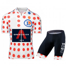 Ineos Grenadier 2020 Tour De France Polka Dot Fietskleding Fietsshirt Korte Mouw+Korte Fietsbroeken 2031 Ineos Grenadier 2020 Tour De France Polka Dot Fietskleding Fietsshirt Korte Mouw+Korte Fietsbroeken 2031
