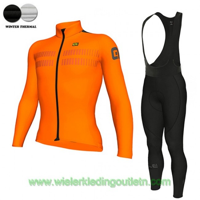 2018 Ale N4 Winter Fietskleding Wielershirt lange mouw+Lange fietsbroeken Bib 730ITLP 2018 Ale N4 Winter Fietskleding Wielershirt lange mouw+Lange fietsbroeken Bib 730ITLP