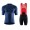 2020 CRAFT Train Fietskleding Wielershirt Korte Mouw+Korte Fietsbroeken Bib Blauw B7D1B B7D1B