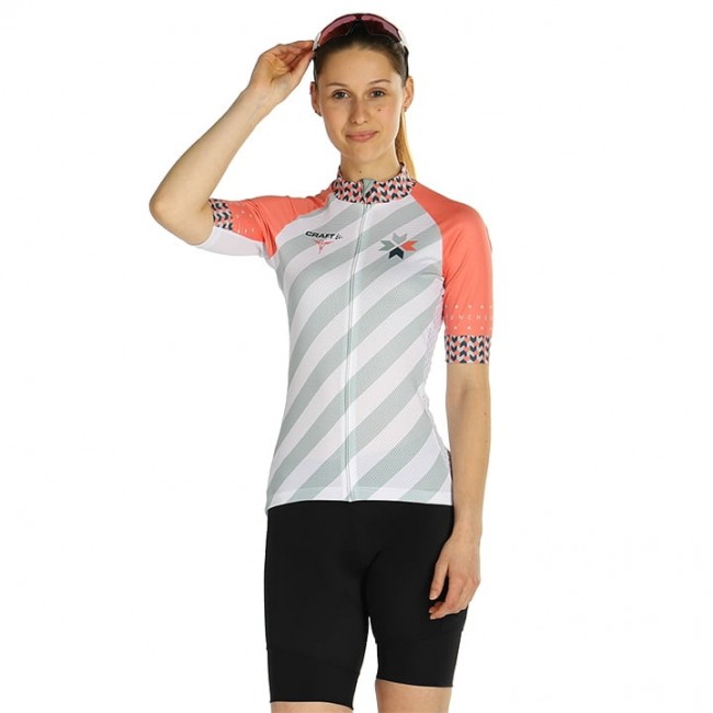 Dames CRAFT Specialiste Wielerkleding Wielershirt Korte Mouw+Korte Fietsbroeken Wit Rood BXA2O BXA2O Dames CRAFT Specialiste Wielerkleding Wielershirt Korte Mouw+Korte Fietsbroeken Wit Rood BXA2O BXA2O