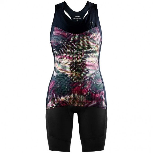 Dames CRAFT Stride Wielerkleding Wielershirt Korte Mouw+Korte Fietsbroeken Zwart Fuchsia DFJ8E DFJ8E Dames CRAFT Stride Wielerkleding Wielershirt Korte Mouw+Korte Fietsbroeken Zwart Fuchsia DFJ8E DFJ8E