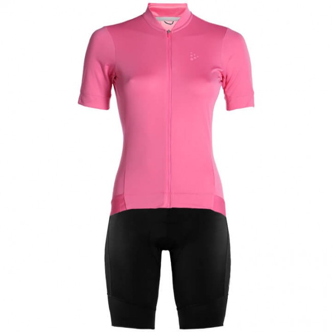 Dames CRAFT Essence Wielerkleding Wielershirt Korte Mouw+Korte Fietsbroeken Fuchsia K9285 K9285 Dames CRAFT Essence Wielerkleding Wielershirt Korte Mouw+Korte Fietsbroeken Fuchsia K9285 K9285