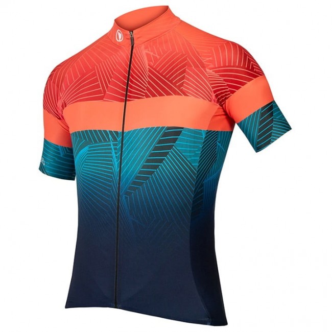 2020 ENDURA Lines LTD Fietsshirt Korte Mouw Blauw Rood 500WN 500WN 2020 ENDURA Lines LTD Fietsshirt Korte Mouw Blauw Rood 500WN 500WN