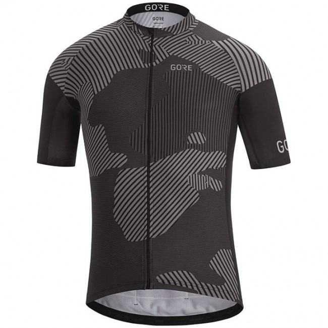 GORE WEAR GORE C3 Combat Fietsshirt Korte Mouw Gris Zwart SNMQF SNMQF GORE WEAR GORE C3 Combat Fietsshirt Korte Mouw Gris Zwart SNMQF SNMQF
