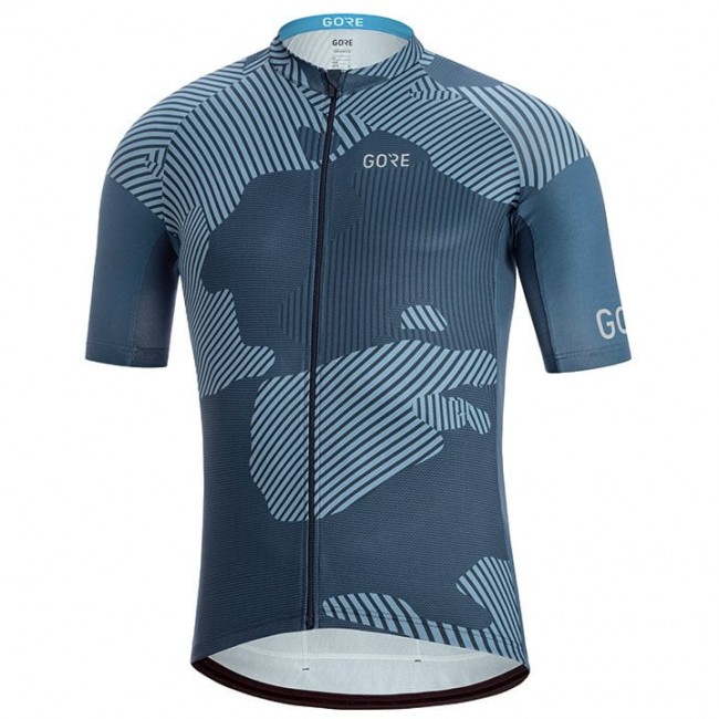 GORE WEAR GORE C3 Combat Fietsshirt Korte Mouw Blauw SSYA7 SSYA7 GORE WEAR GORE C3 Combat Fietsshirt Korte Mouw Blauw SSYA7 SSYA7