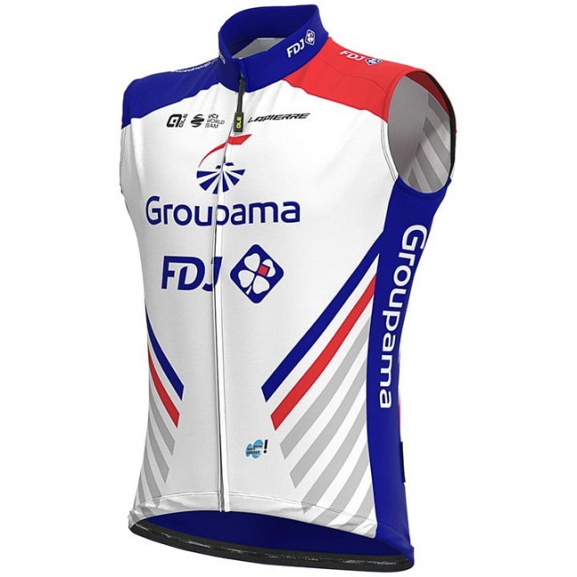 GROUPAMA-FDJ 2020 Fietsshirt Zonder Mouwen Zwart Geel 2SKOG 2SKOG GROUPAMA-FDJ 2020 Fietsshirt Zonder Mouwen Zwart Geel 2SKOG 2SKOG