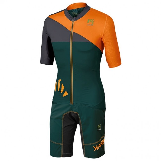 2020 KARPOS Jump Fietskleding Fietsshirt Korte Mouw+Bikeshorts Gris Orange Groen XGRUX XGRUX 2020 KARPOS Jump Fietskleding Fietsshirt Korte Mouw+Bikeshorts Gris Orange Groen XGRUX XGRUX