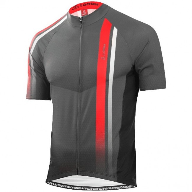 2020 LOFFLER Hotbond Fietsshirt Korte Mouw Gris Rood 5DZO5 5DZO5 2020 LOFFLER Hotbond Fietsshirt Korte Mouw Gris Rood 5DZO5 5DZO5