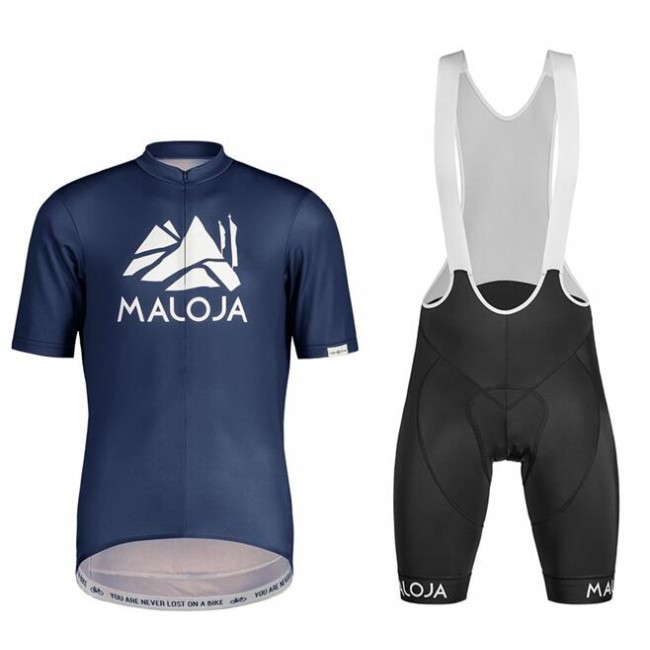 MALOJA SanetschM Fietskleding Wielershirt Korte Mouw+Korte Fietsbroeken Bib Blauw 7I98O 7I98O MALOJA SanetschM Fietskleding Wielershirt Korte Mouw+Korte Fietsbroeken Bib Blauw 7I98O 7I98O