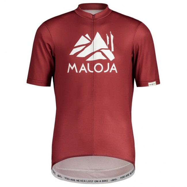 MALOJA SanetschM Fietsshirt Korte Mouw Rood OU12J OU12J MALOJA SanetschM Fietsshirt Korte Mouw Rood OU12J OU12J