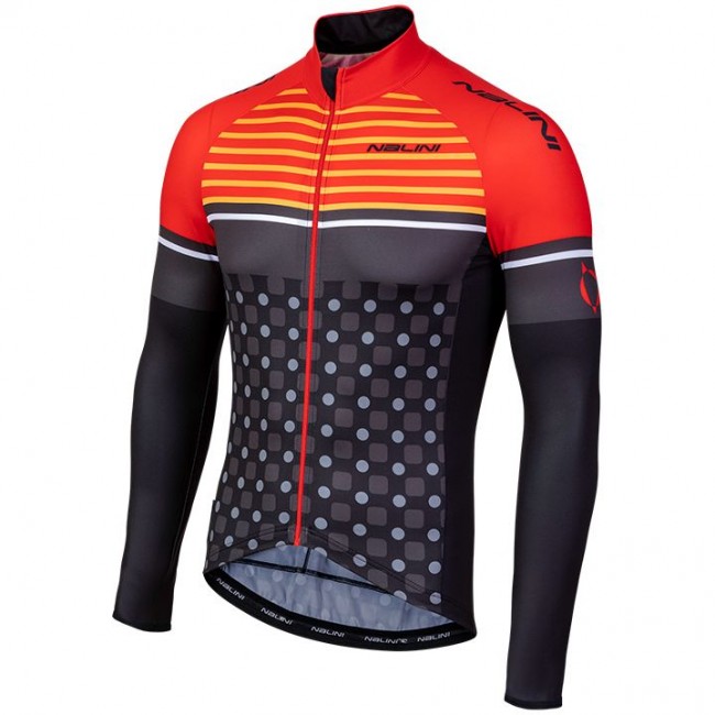 NALINI Tc 20 Wielershirts lange mouw Zwart Rood XKLKZ XKLKZ NALINI Tc 20 Wielershirts lange mouw Zwart Rood XKLKZ XKLKZ