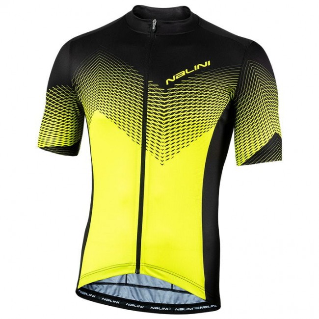 NALINI Atlanta 1996 Fietsshirt Korte Mouw Neon Geel Zwart 80KVW 80KVW NALINI Atlanta 1996 Fietsshirt Korte Mouw Neon Geel Zwart 80KVW 80KVW