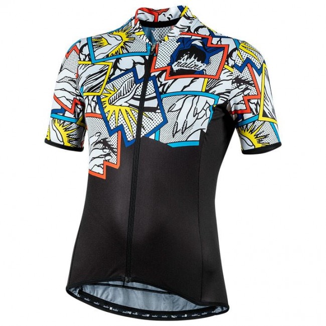 Dames NALINI Turin 2006 Fietsshirt Korte Mouw Zwart multicoloured AW1G8 AW1G8 Dames NALINI Turin 2006 Fietsshirt Korte Mouw Zwart multicoloured AW1G8 AW1G8