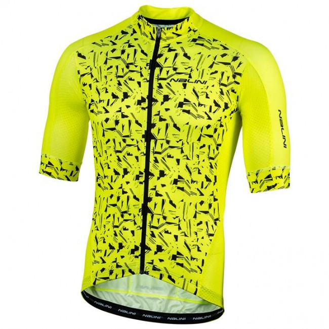 NALINI Sydney 2000 Fietsshirt Korte Mouw Zwart Geel BP048 BP048 NALINI Sydney 2000 Fietsshirt Korte Mouw Zwart Geel BP048 BP048