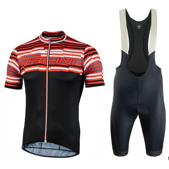 NALINI Chamonix 1924 Fietskleding Wielershirt Korte Mouw+Korte Fietsbroeken Bib Zwart Rood SRXO7 SRXO7 NALINI Chamonix 1924 Fietskleding Wielershirt Korte Mouw+Korte Fietsbroeken Bib Zwart Rood SRXO7 SRXO7
