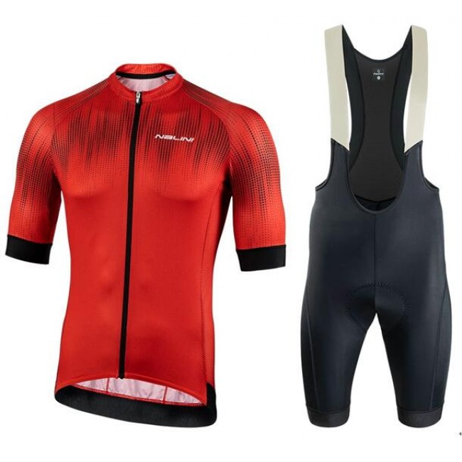 NALINI Helsinki 1952 Fietskleding Wielershirt Korte Mouw+Korte Fietsbroeken Bib Zwart Rood WJ6W5 WJ6W5 NALINI Helsinki 1952 Fietskleding Wielershirt Korte Mouw+Korte Fietsbroeken Bib Zwart Rood WJ6W5 WJ6W5