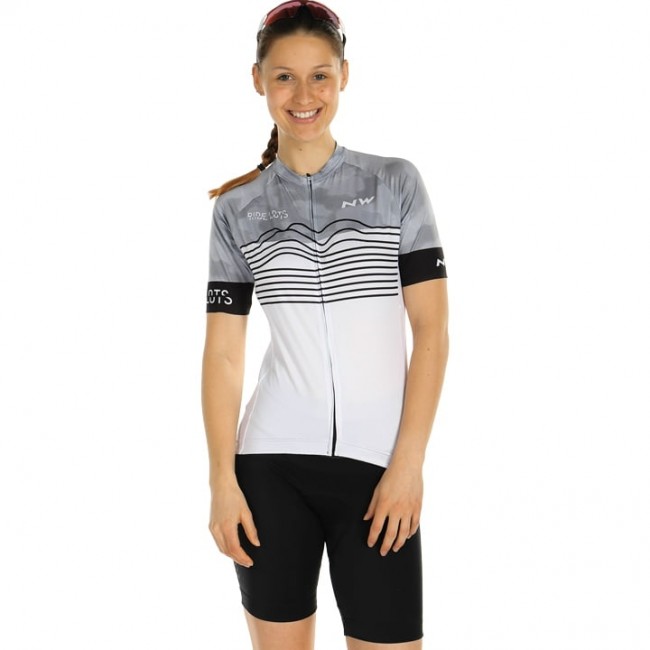 Dames NORTHWAVE Blade Wielerkleding Wielershirt Korte Mouw+Korte Fietsbroeken Wit Zwart BE3B2 BE3B2 Dames NORTHWAVE Blade Wielerkleding Wielershirt Korte Mouw+Korte Fietsbroeken Wit Zwart BE3B2 BE3B2