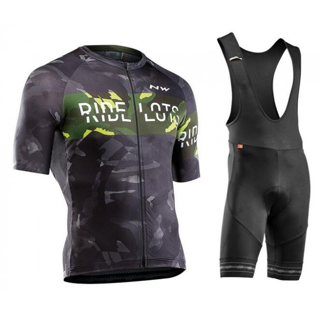NORTHWAVE Blade Fietskleding Wielershirt Korte Mouw+Korte Fietsbroeken Bib Zwart Geel RE2LP RE2LP NORTHWAVE Blade Fietskleding Wielershirt Korte Mouw+Korte Fietsbroeken Bib Zwart Geel RE2LP RE2LP