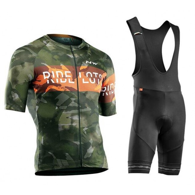 NORTHWAVE Blade Fietskleding Wielershirt Korte Mouw+Korte Fietsbroeken Bib Gris Groen Orange TXBEW TXBEW NORTHWAVE Blade Fietskleding Wielershirt Korte Mouw+Korte Fietsbroeken Bib Gris Groen Orange TXBEW TXBEW