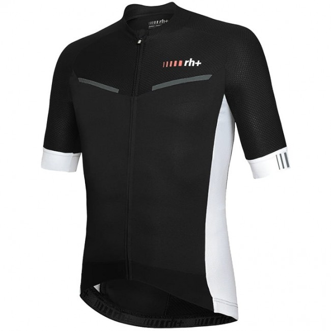 2020 RH+Watt Fietsshirt Korte Mouw Zwart Wit 8RXU4 8RXU4 2020 RH+Watt Fietsshirt Korte Mouw Zwart Wit 8RXU4 8RXU4