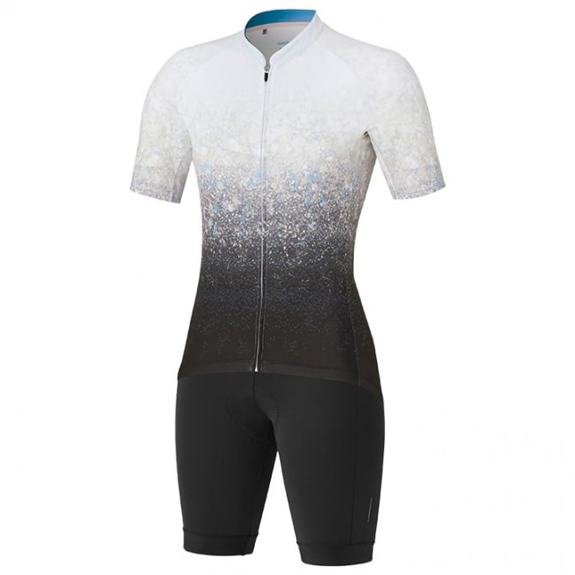 2020 Dames SHIMANO Sumire Wielerkleding Wielershirt Korte Mouw+Korte Fietsbroeken Wit Zwart 3AS2T 3AS2T 2020 Dames SHIMANO Sumire Wielerkleding Wielershirt Korte Mouw+Korte Fietsbroeken Wit Zwart 3AS2T 3AS2T
