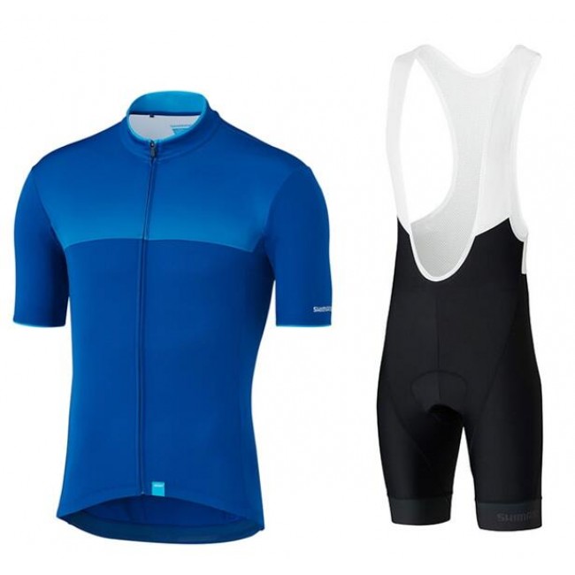 2020 SHIMANO Escape Fietskleding Wielershirt Korte Mouw+Korte Fietsbroeken Bib Blauw LQ592 LQ592 2020 SHIMANO Escape Fietskleding Wielershirt Korte Mouw+Korte Fietsbroeken Bib Blauw LQ592 LQ592