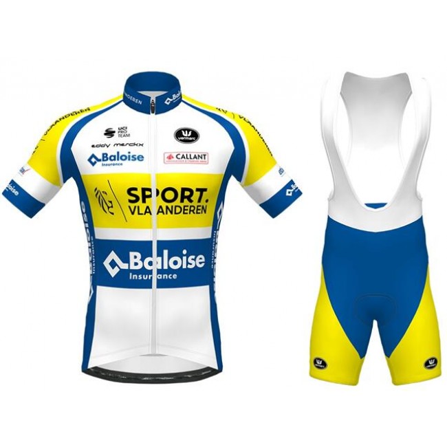 2020 Sport Vlaanderen-Baloise Vermarc Fietskleding Wielershirt Korte Mouw+Korte Fietsbroeken Bib 3YVZZ 3YVZZ 2020 Sport Vlaanderen-Baloise Vermarc Fietskleding Wielershirt Korte Mouw+Korte Fietsbroeken Bib 3YVZZ 3YVZZ