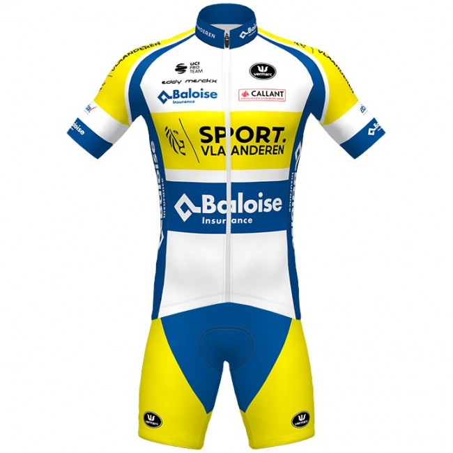 2020 Sport Vlaanderen-Baloise Vermarc Wielerkleding Wielershirt Korte Mouw+Korte Fietsbroeken D47GU D47GU 2020 Sport Vlaanderen-Baloise Vermarc Wielerkleding Wielershirt Korte Mouw+Korte Fietsbroeken D47GU D47GU
