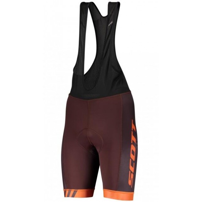 2020 SCOTT RC TEAM++Fietsen koersbroek kort Bib bruin 2020295 2020 SCOTT RC TEAM++Fietsen koersbroek kort Bib bruin 2020295