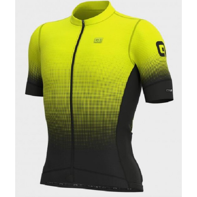 Ale PR-S Dots Fietsshirt Korte Mouw geel-fluo L12754019-02 2020144 Ale PR-S Dots Fietsshirt Korte Mouw geel-fluo L12754019-02 2020144