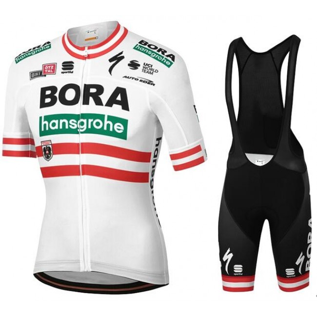 BORA-hansgrohe 2020 Oostenrijks kampioen Fietskleding Fietsshirt Korte+Korte Fietsbroeken Bib 2020099 BORA-hansgrohe 2020 Oostenrijks kampioen Fietskleding Fietsshirt Korte+Korte Fietsbroeken Bib 2020099
