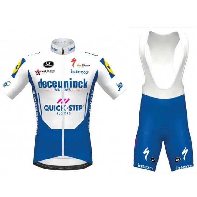 DECEUNINCK QUICK-STEP team 3D 2020 Fietskleding Fietsshirt Korte+Korte Fietsbroeken Bib 2020205 DECEUNINCK QUICK-STEP team 3D 2020 Fietskleding Fietsshirt Korte+Korte Fietsbroeken Bib 2020205