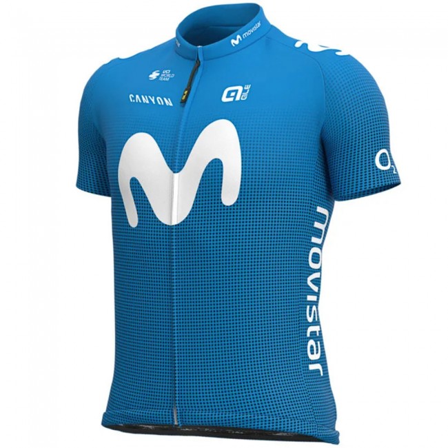 2021 Movistar Pro Team Fietskleding Fietsshirt Korte Mouw 970 2021 Movistar Pro Team Fietskleding Fietsshirt Korte Mouw 970