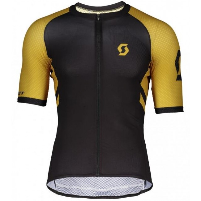 SCOTT RC Premium Climber 2020 Fietsshirt Korte Mouw zwart-geel 2020255 SCOTT RC Premium Climber 2020 Fietsshirt Korte Mouw zwart-geel 2020255