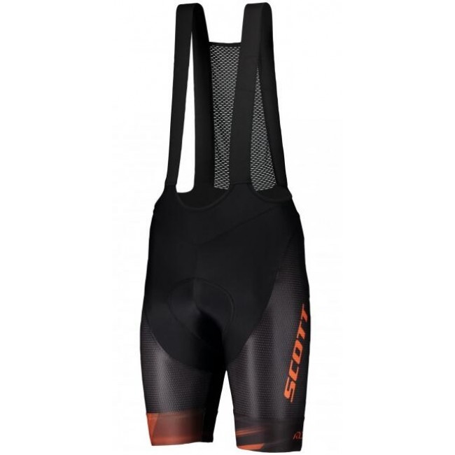 SCOTT RC Pro+++2020 Fietsen koersbroek kort Bib zwart-Orange 2020273 SCOTT RC Pro+++2020 Fietsen koersbroek kort Bib zwart-Orange 2020273