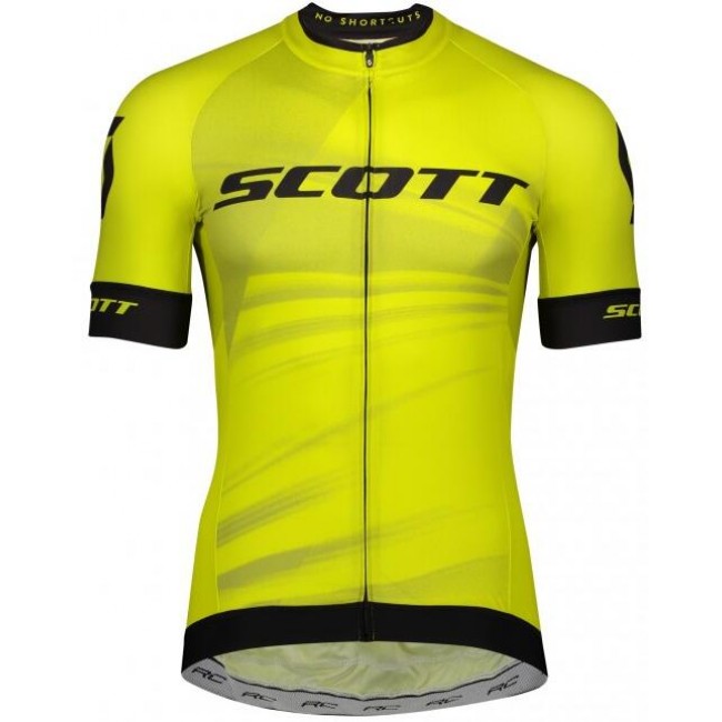 SCOTT RC Pro Fietsshirt Korte Mouw 2020 geel 2020266 SCOTT RC Pro Fietsshirt Korte Mouw 2020 geel 2020266