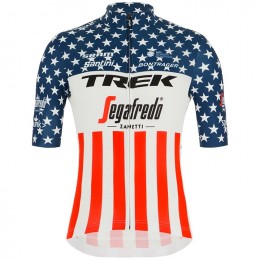 TREK-SEGAFREDO Amerikanischer Meister Fietsshirt Korte Mouw 2020 2020080 TREK-SEGAFREDO Amerikanischer Meister Fietsshirt Korte Mouw 2020 2020080