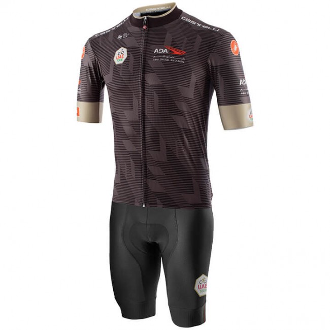 UAE Tour 2020 Fietskleding Fietsshirt+Korte Fietsbroeken zwart 2020109 UAE Tour 2020 Fietskleding Fietsshirt+Korte Fietsbroeken zwart 2020109