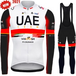 2021 UAE Emirates Pro Team Fietskleding Fietsshirt Lange Mouw+Lange Fietsbroek Bib 960 2021 UAE Emirates Pro Team Fietskleding Fietsshirt Lange Mouw+Lange Fietsbroek Bib 960