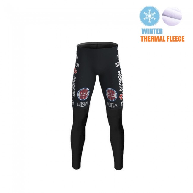 2021 Winter Fleece ANDRONI GIOCATTOLI Team Lange Fietsbroek Bib 697 2021 Winter Fleece ANDRONI GIOCATTOLI Team Lange Fietsbroek Bib 697